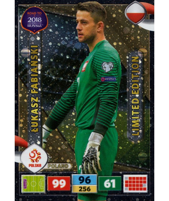 ROAD TO RUSSIA  2018 Limited Edition Łukasz Fabiański (Poland)